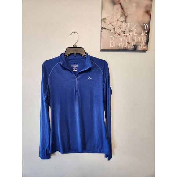 Paradox Merino Blend size L Womens Blue Long Sleeve Shirt Fishing - Picture 1 of 3